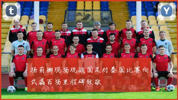 杨莉娜现场观战国足对泰国比赛向武磊百场里程碑致敬